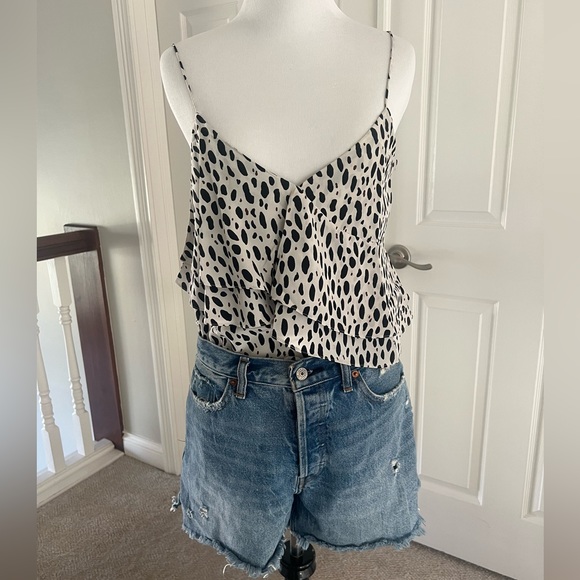 J.CREW Silk Printed Camisole - Size:4 tall - Picture 3 of 5